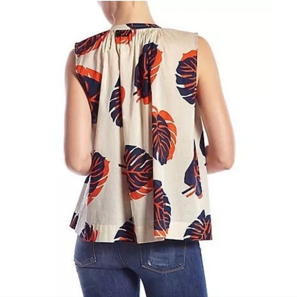 Lucky Brand Sleeveless Top. 100% Cotton. - Picture 2 of 7